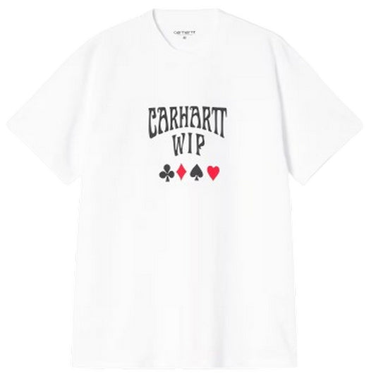 T-shirt Uomo Carhartt Wip - S/S Deck T-Shirt - Bianco