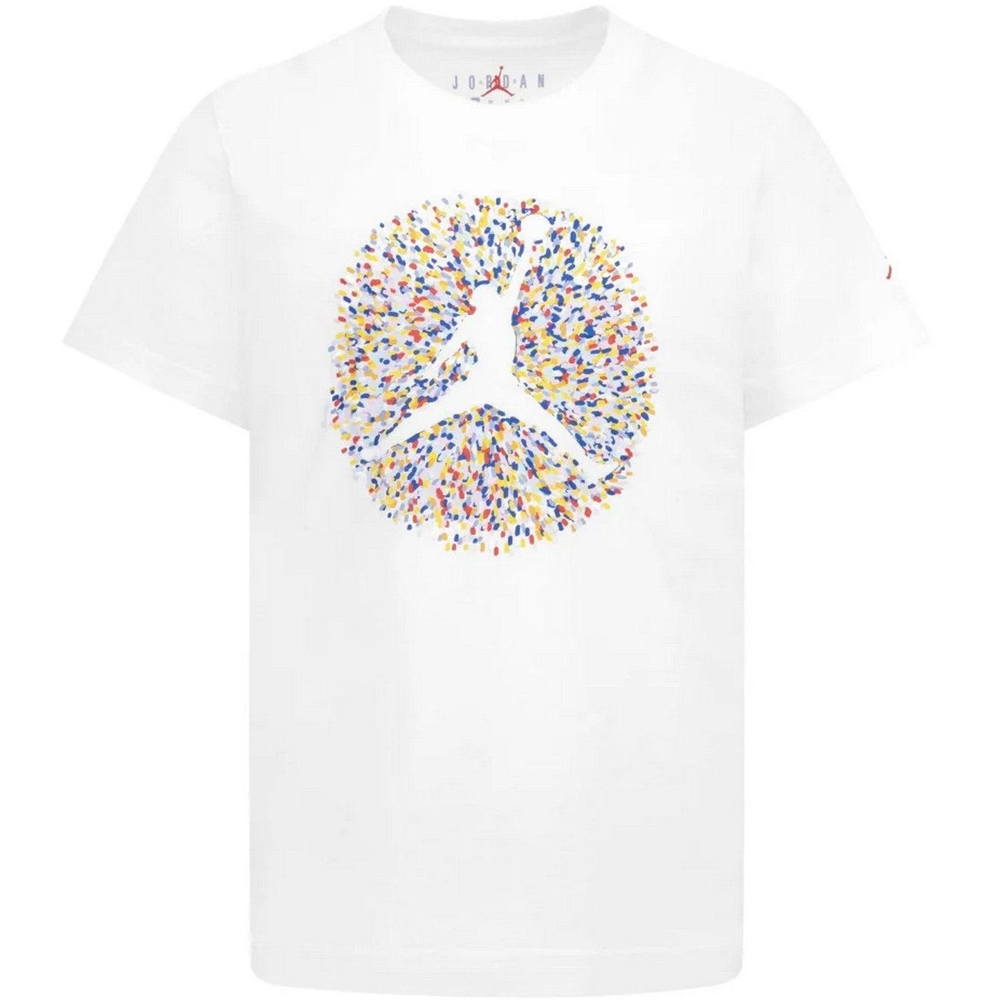 T-shirt Ragazzi Unisex Jordan - Jdb Poolside Jumpman Ss Tee - Bianco