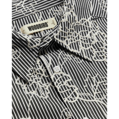 Camicie casual Uomo Woodbird - WBBrooks EMB Shirt - Nero