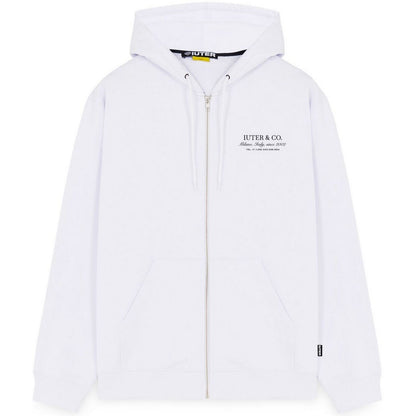 Felpe con cappuccio Uomo Iuter - Cuts Zip Hoodie - Bianco