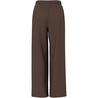Pantaloni Donna Pieces - Pcchilli Hw New Wide Swt Pants Noos Bc - Marrone
