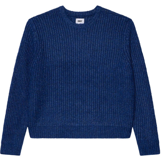 Maglioni Uomo Obey - Obey Dexter Sweater - Blu