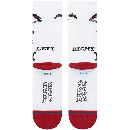 Calze Unisex Stance - Skeleton Crew - Bianco