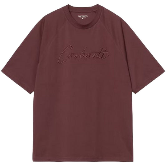 T-shirt Uomo Carhartt Wip - S/S Ray T-Shirt - Bordeaux