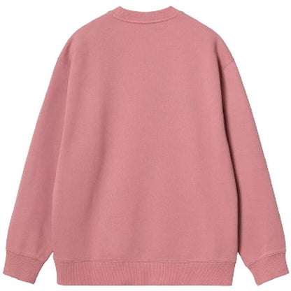 Felpe senza cappuccio Donna Carhartt Wip - W' Carhartt Sweat - Rosa