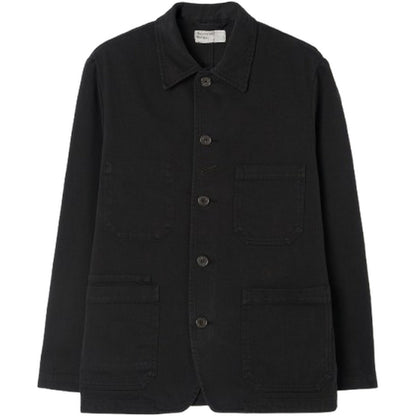 Giacche Uomo Universal Works - Og Bakers Jacket - Nero