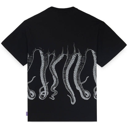 T-shirt Uomo Octopus - Octopus Outline Tee - Nero