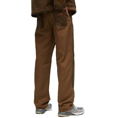 Pantaloni Uomo Dickies - Lucas Waxed Double Knee Acorn - Marrone