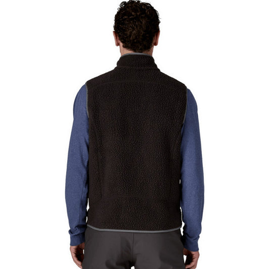 Gilet Uomo Patagonia - M's Retro Pile Vest - Nero