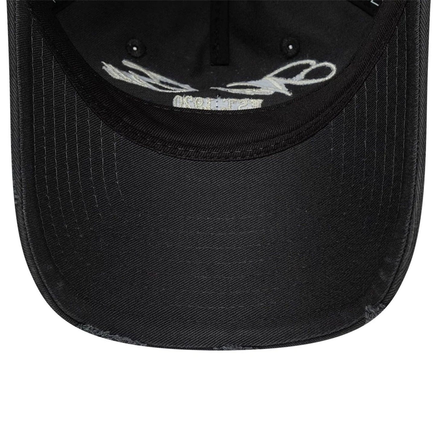 Cappellini da baseball Unisex New Era - Wash Distress 9Twenty Af - Nero