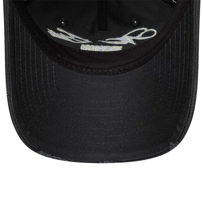 Cappellini da baseball Unisex New Era - Wash Distress 9Twenty Af - Nero