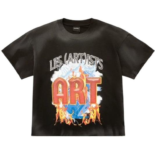 T-shirt Uomo Les Artists - T-Shirt M/M Boxy Fit - Nero