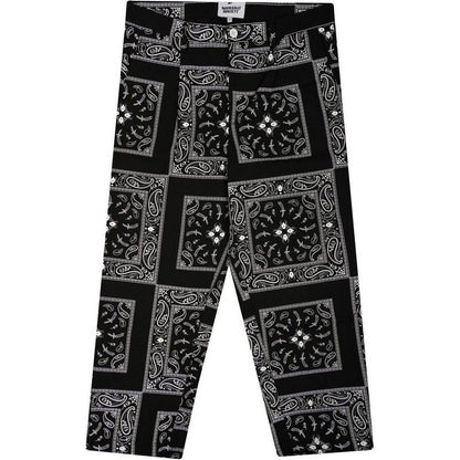 Pantaloni Uomo Doomsday - Bandana Chino Pant - Nero