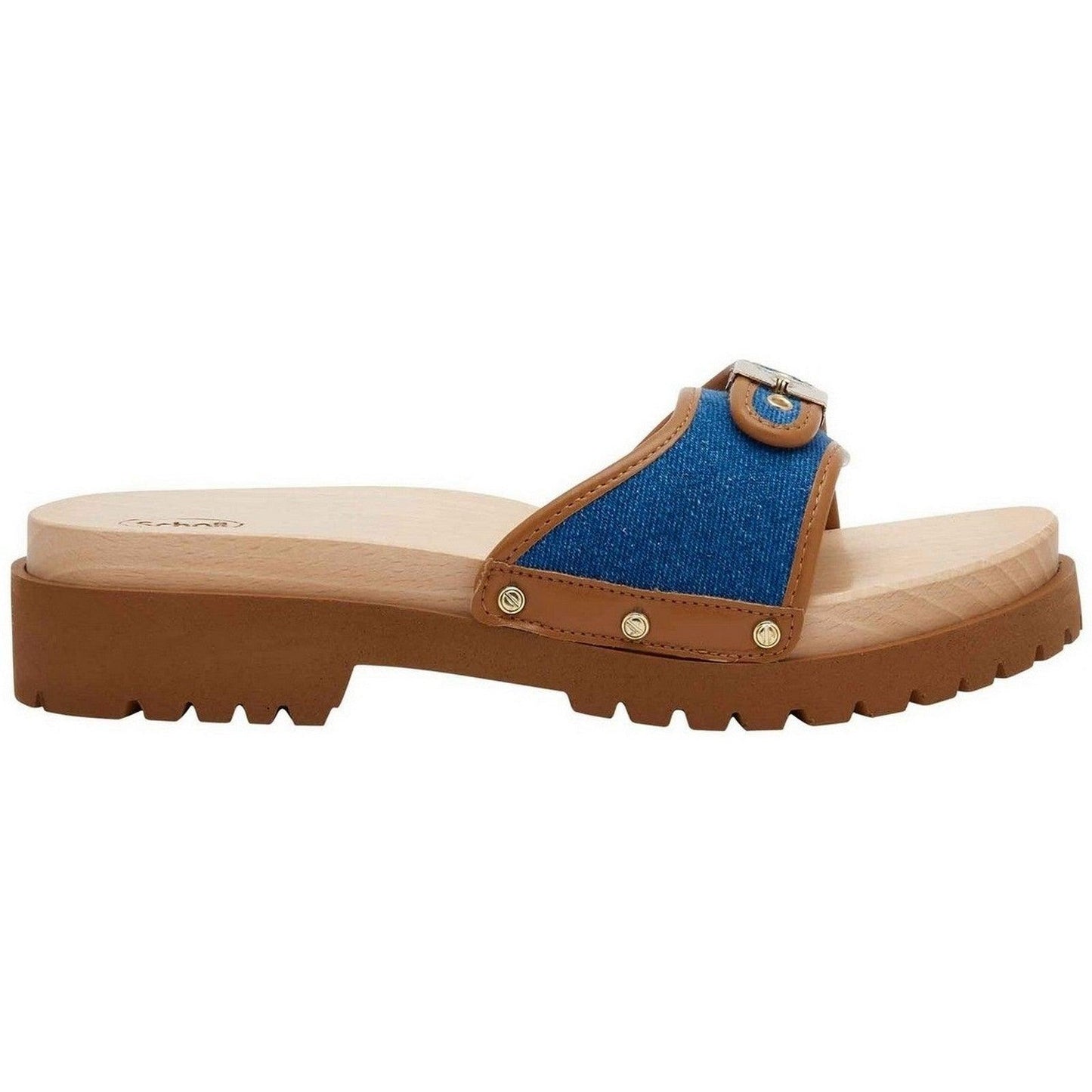 Sandali Donna Scholl - Pescura Carroarmato - Blu