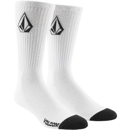 Calze Uomo Volcom - Full Stone Sock 3Pk - Bianco