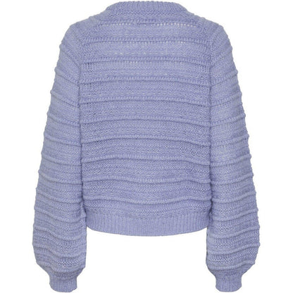 Maglie Donna Pieces - Pcjayda Ls O-Neck Knit - Lavanda