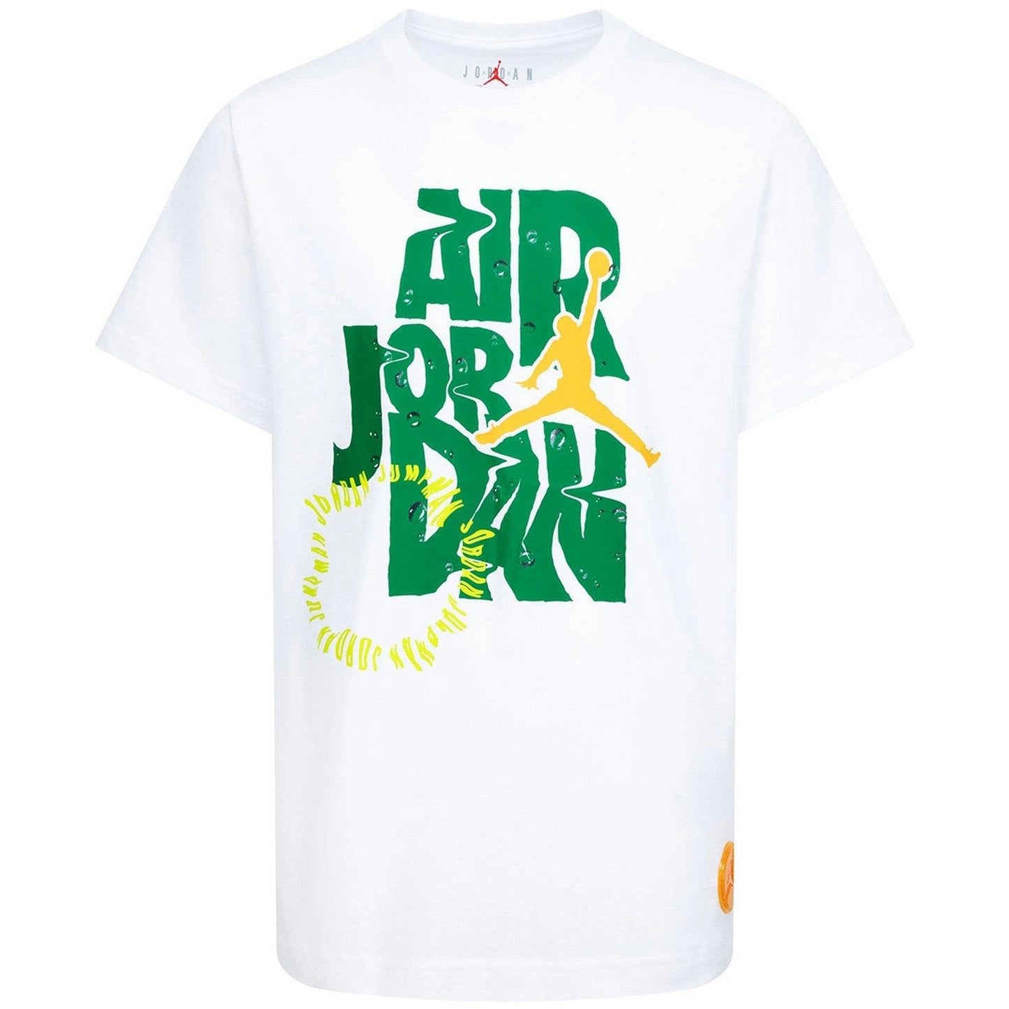 T-shirt Ragazzi Unisex Jordan - Jdb Fuel Up Cool Down Drops Ss - Bianco