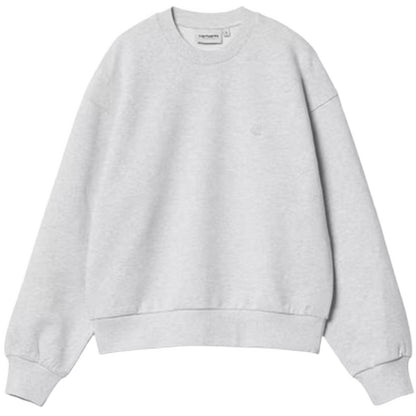 Felpe senza cappuccio Donna Carhartt Wip - W' Casey Sweatshirt - Grigio