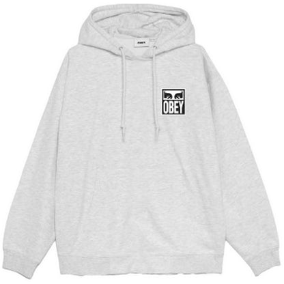 Felpe con cappuccio Uomo Obey - Obey Eyes Icon Hood Premium Fleece - Grigio