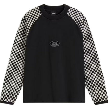 Maglie a manica lunga Uomo Vans - A.o.d. Racing Longsleev - Nero