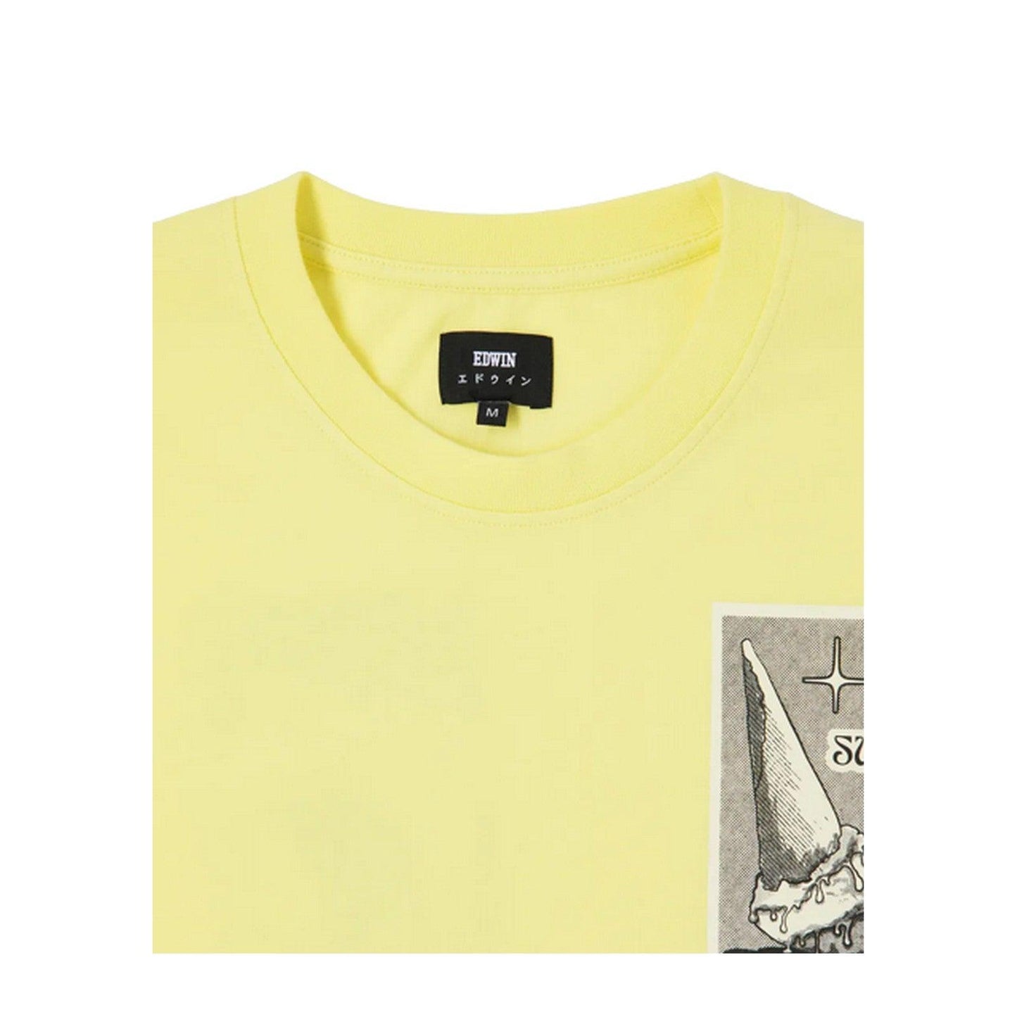 T-shirt Uomo Edwin - Holidays Ts - Giallo