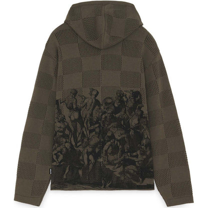 Felpe con cappuccio Uomo Iuter - Battle Mesh Zip Hoodie - Marrone