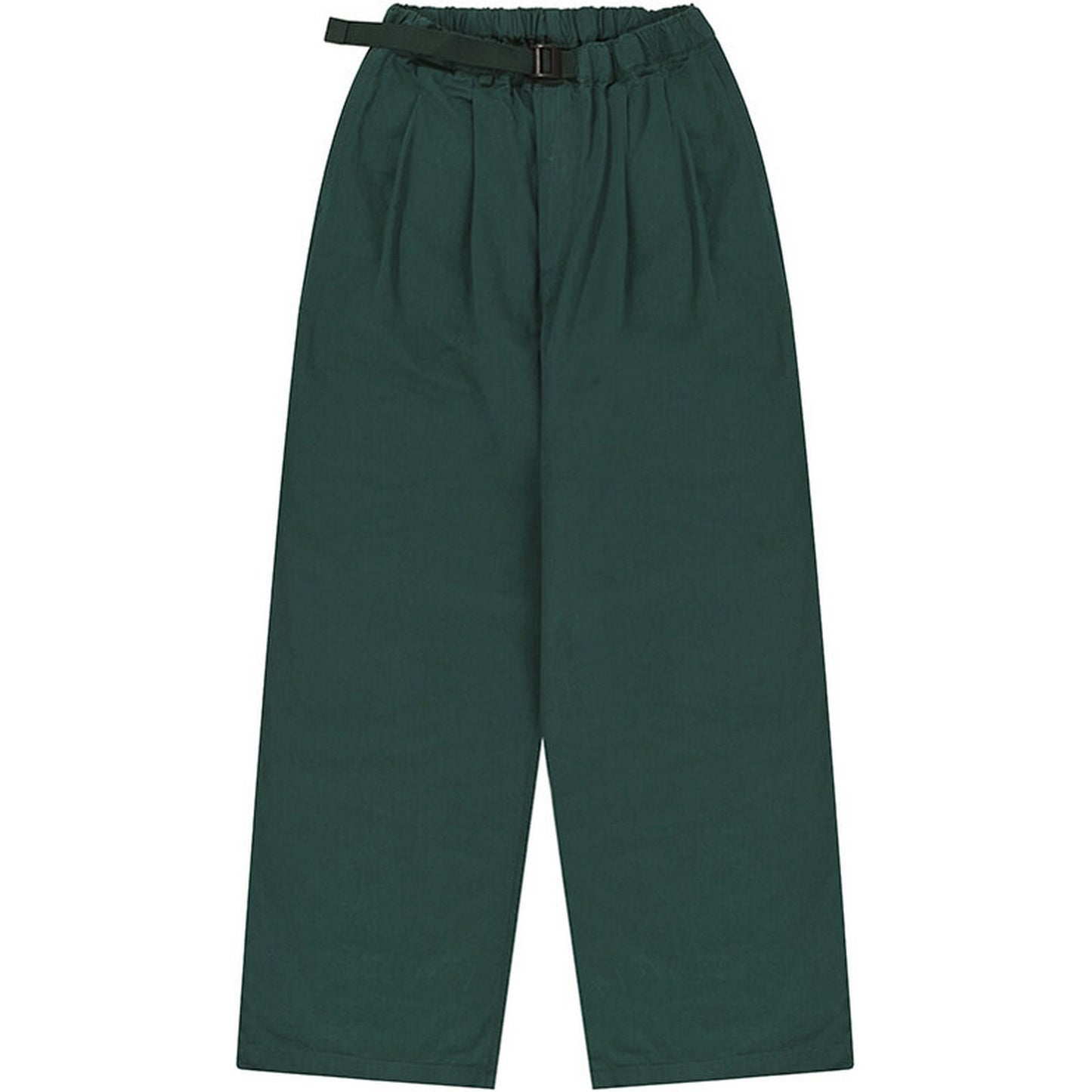 Pantaloni Unisex KAPPY DESIGN - Two Tuck Wide Pants - Verde