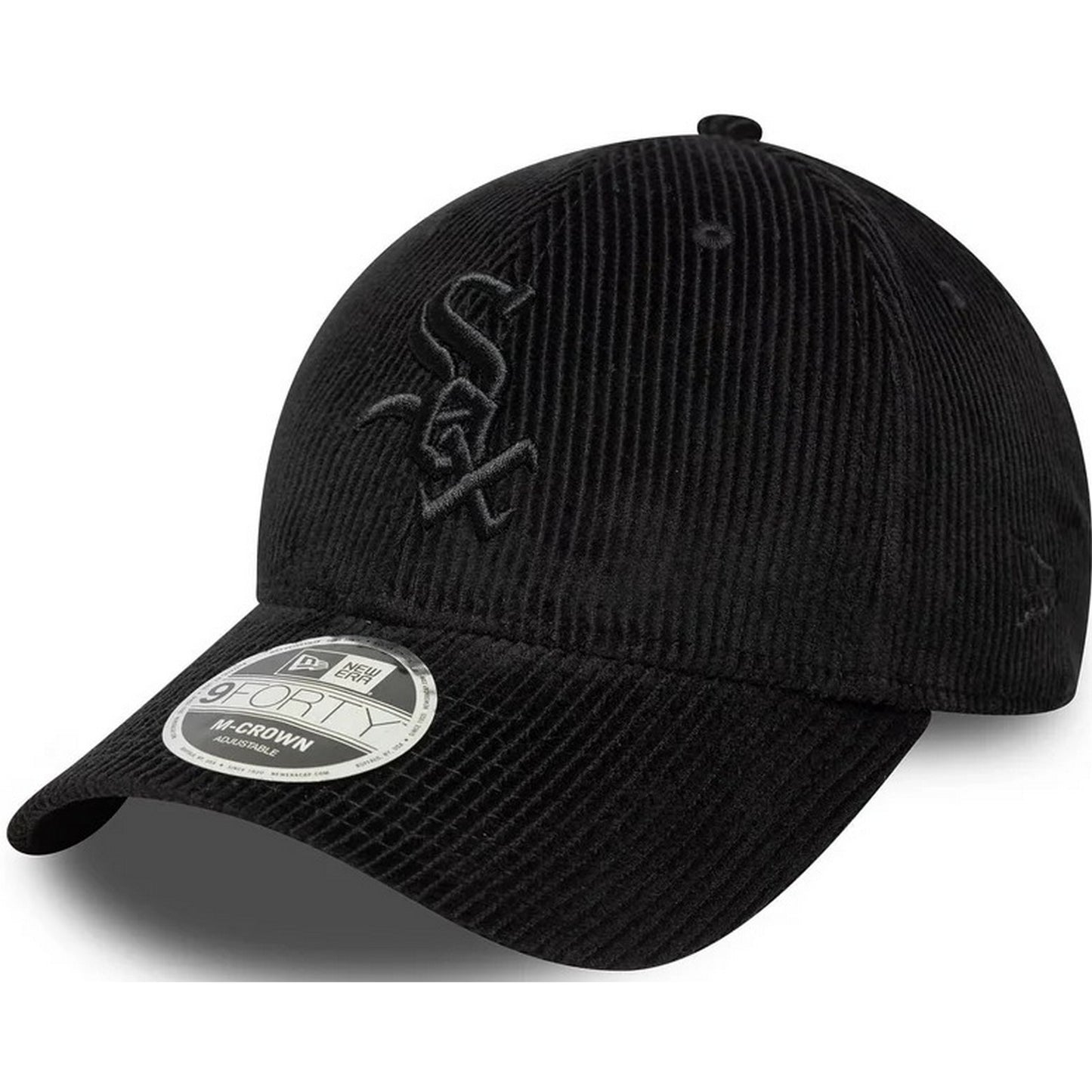 Cappellini da baseball Unisex New Era - Cord 9Forty® Mcrown - Nero