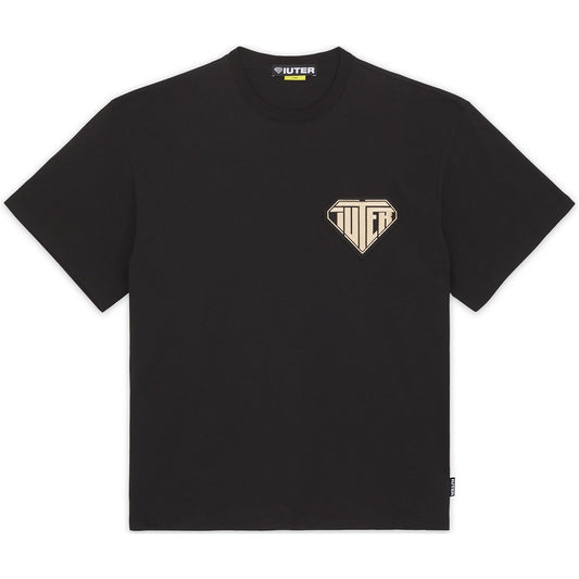 T-shirt Uomo Iuter - Logo Patch Tee - Nero