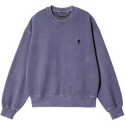 Felpe senza cappuccio Donna Carhartt Wip - W' Nelson Sweat - Blu