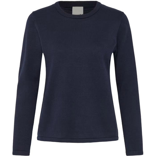Maglioni Donna Ichi - Ihluls O-Neck Ls - Blu