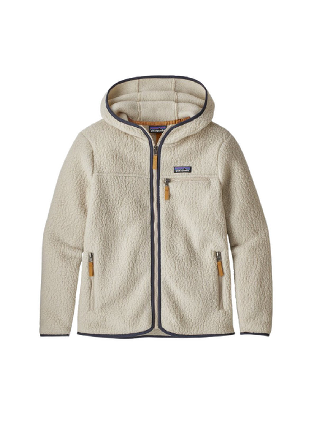 Giacche Donna Patagonia - W'm Retro Pile Hoody - Avorio