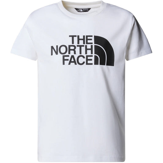 T-shirt Ragazzi Unisex The North Face - Teen Easy Reg Ss Tee Tnf - Bianco