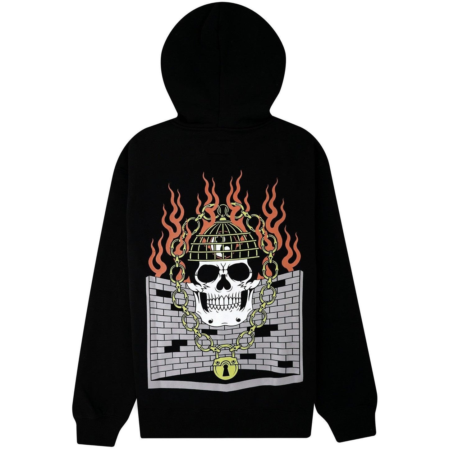 Felpe con cappuccio Uomo Doomsday - Mental Cage Hoodie - Nero