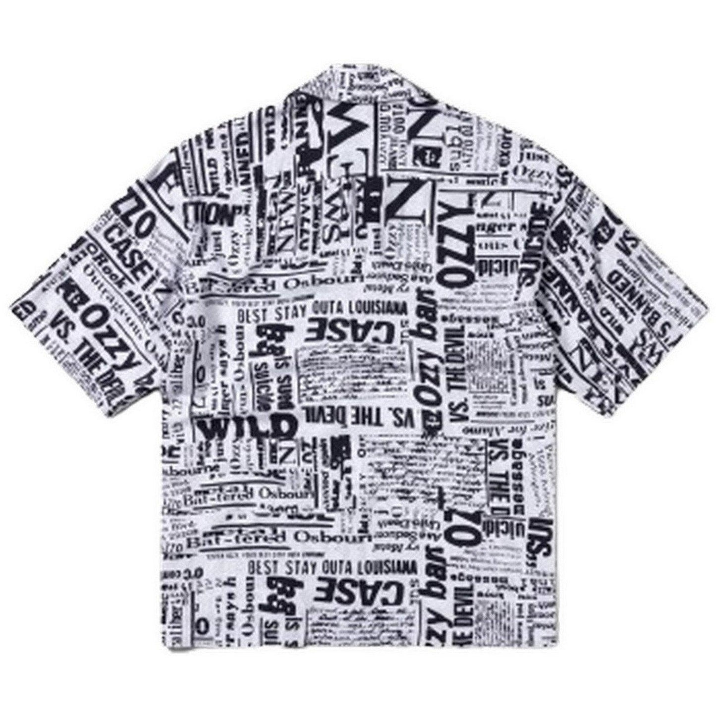 Camicie casual Unisex Aries - Ozzy Hawaiian Shirt - Bianco