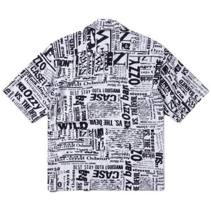Camicie casual Unisex Aries - Ozzy Hawaiian Shirt - Bianco