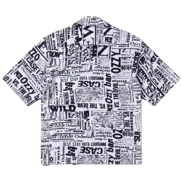 Camicie casual Unisex Aries - Ozzy Hawaiian Shirt - Bianco