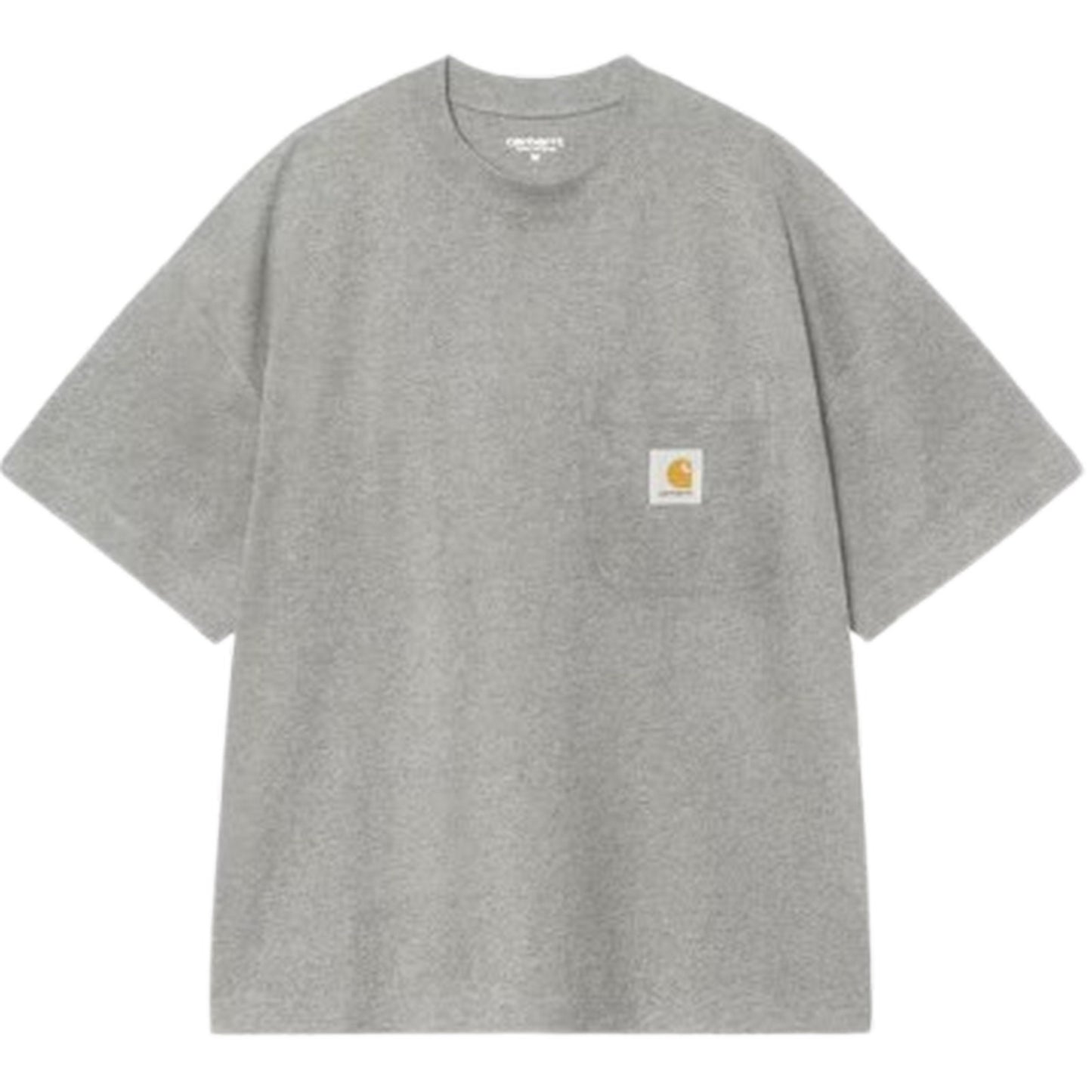 T-shirt Uomo Carhartt Wip - S/S Work Pocket T-Shirt - Grigio