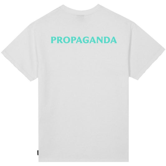 T-shirt Uomo Propaganda - T-Shirt M/M Logo Fire - Bianco