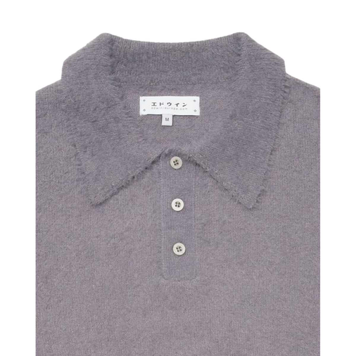Polo a manica lunga Uomo Edwin - Dex Polo Sweater - Grigio