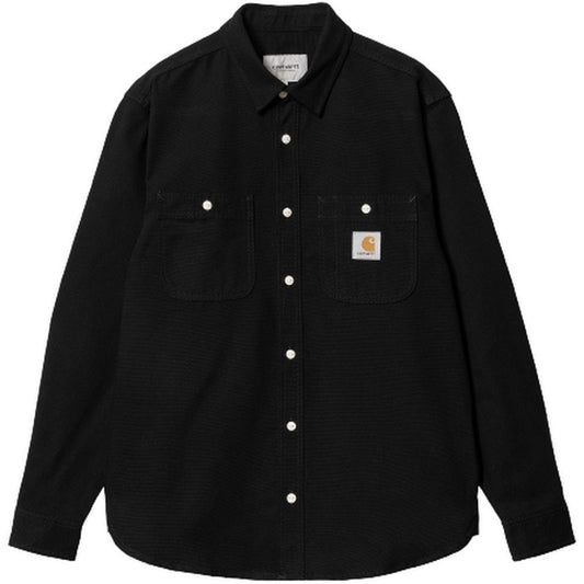 Camicie casual Uomo Carhartt Wip - L/S Clink Shirt - Nero