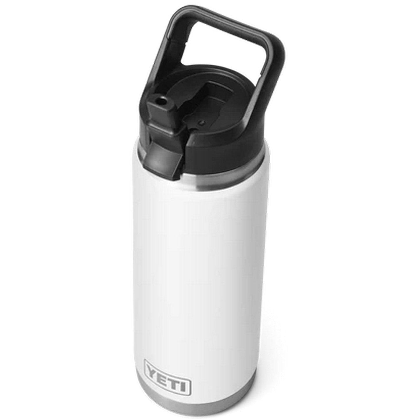 Thermos per bibite Unisex Yeti - Rambler 26 Oz Straw Bottle. - Bianco