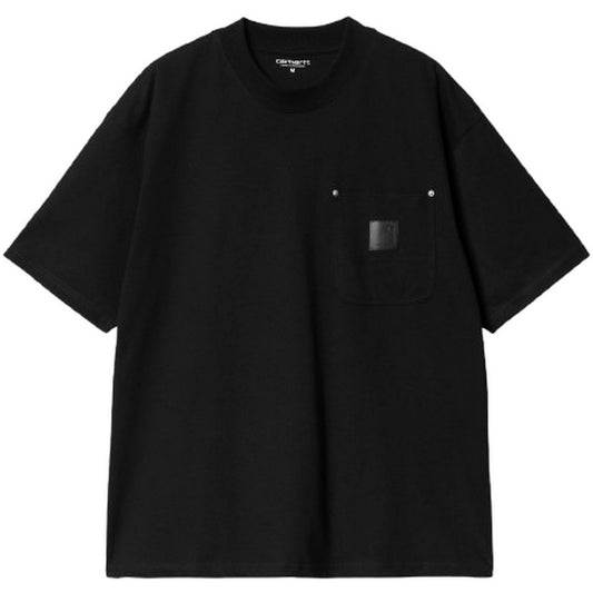 T-shirt Uomo Carhartt Wip - S/S Eldon Pocket T-Shirt - Nero