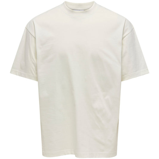 T-shirt Uomo Only & Sons - Onsmathias Loose Ss Tee - Bianco