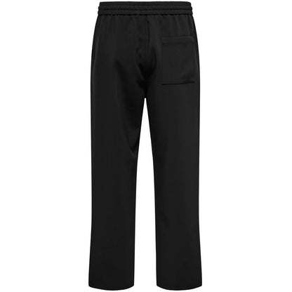 Pantaloni Uomo Only & Sons - Onswill 0292 Loose String Pant Frml Noos - Nero