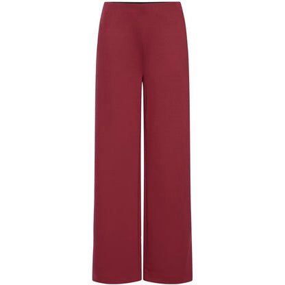 Pantaloni Donna Ichi - Ihkate Wide Pa2 - Rosso