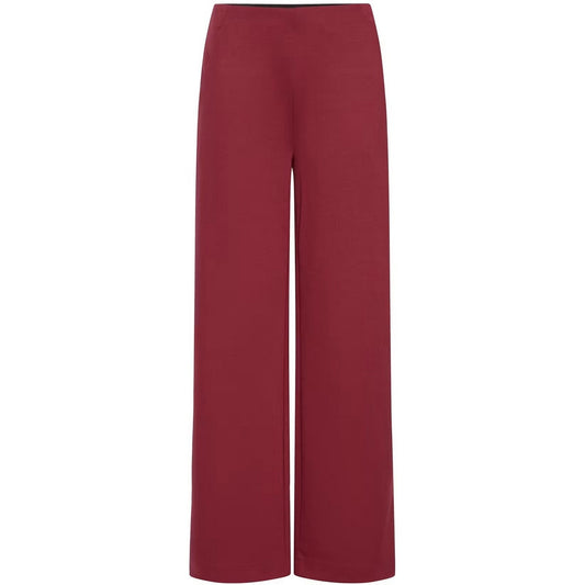 Pantaloni Donna Ichi - Ihkate Wide Pa2 - Rosso