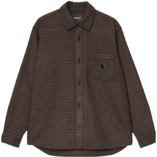 Camicie casual Uomo Carhartt Wip - L/S Lowis Shirt - Viola