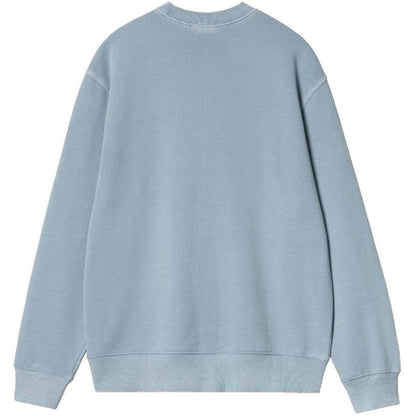 Felpe senza cappuccio Uomo Carhartt Wip - Duster Script Sweat - Blu