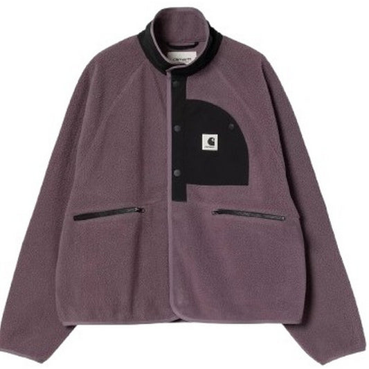Giacche Donna Carhartt Wip - W' Flynn Fleece Jacket - Viola